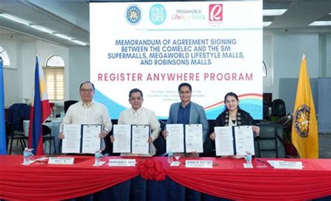 caloocan voters registration 2024|SM Supermalls, COMELEC, join forces for voter registration.